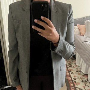 Gray Banana Republic Womens Blazer